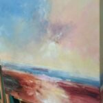 Acrylique : Ciel et nuages - 16/07